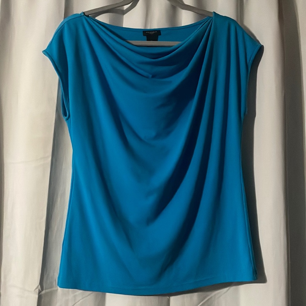 Ann Taylor Blue Top